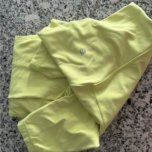 Lululemon Electric Lemon High-Rise Leggings Size 8